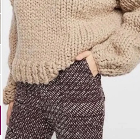 Free People Cozy Knit Pants size Small - Picture 4 of 13